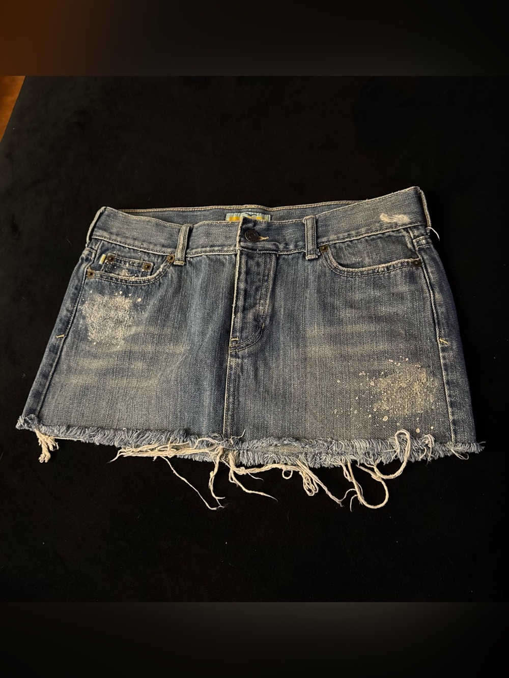 Y2K Vintage Hollister Denim Mini Skirt Size 5
